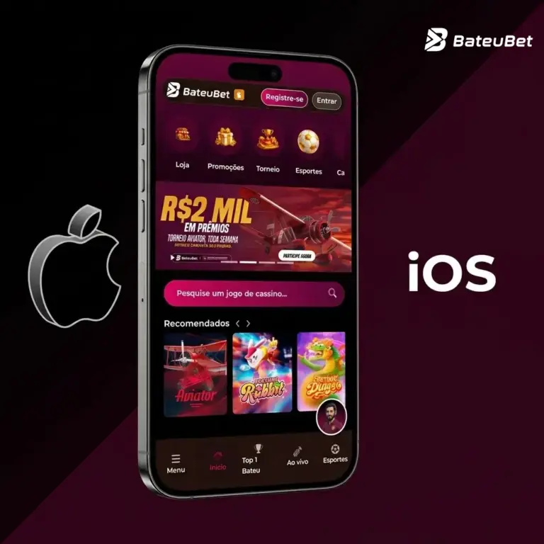 BateuBet app baixar — aplicativo mobile iOS Android